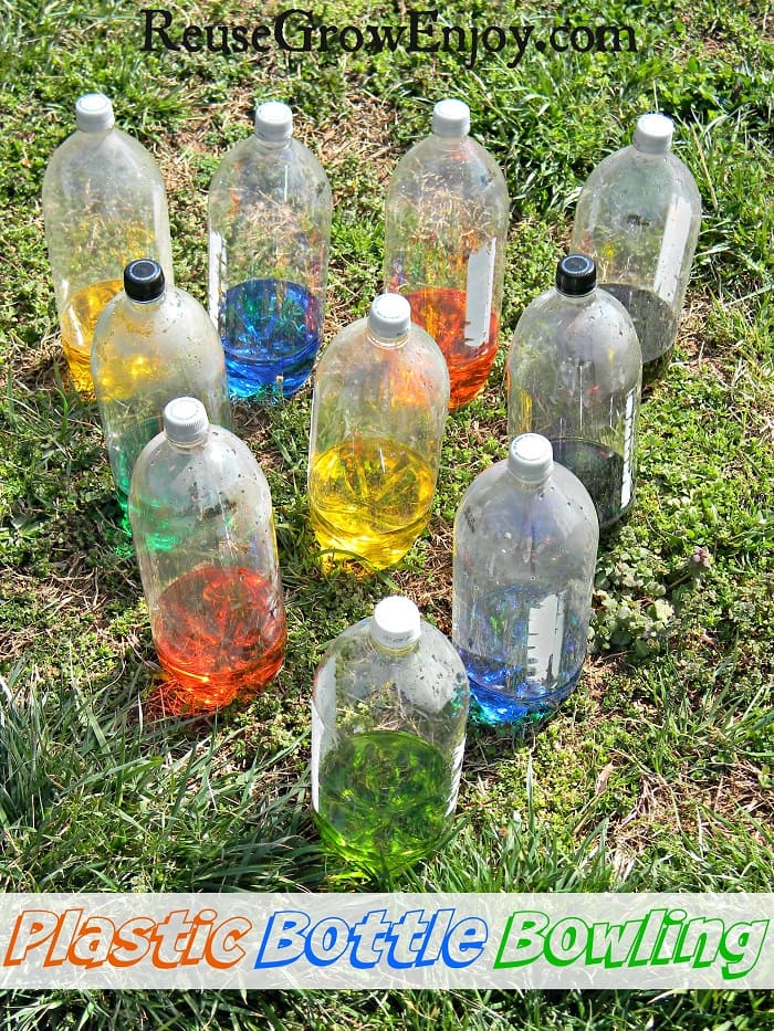 Kids Outside Activity Plastic Bottle Bowling