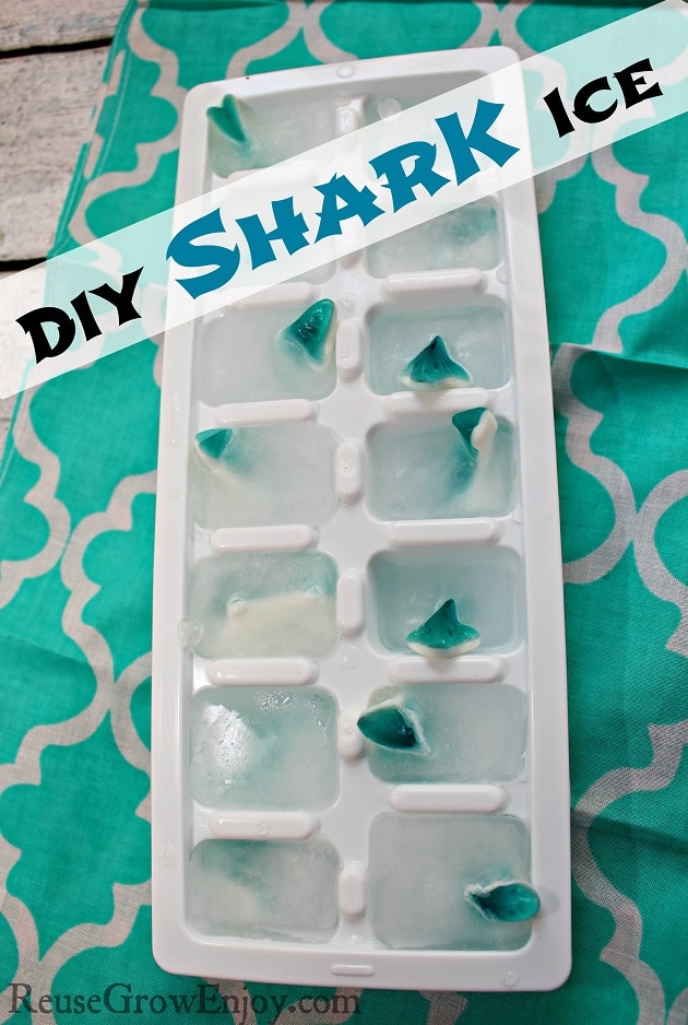 3D Shark Ice : Make monster size shark ice cubes.