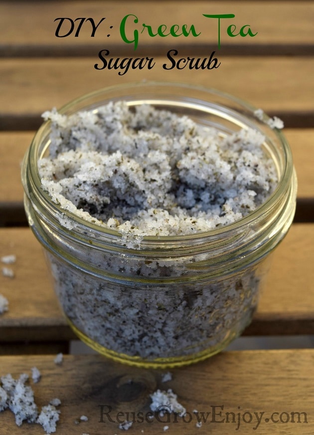 Green Tea Sugar Scrub