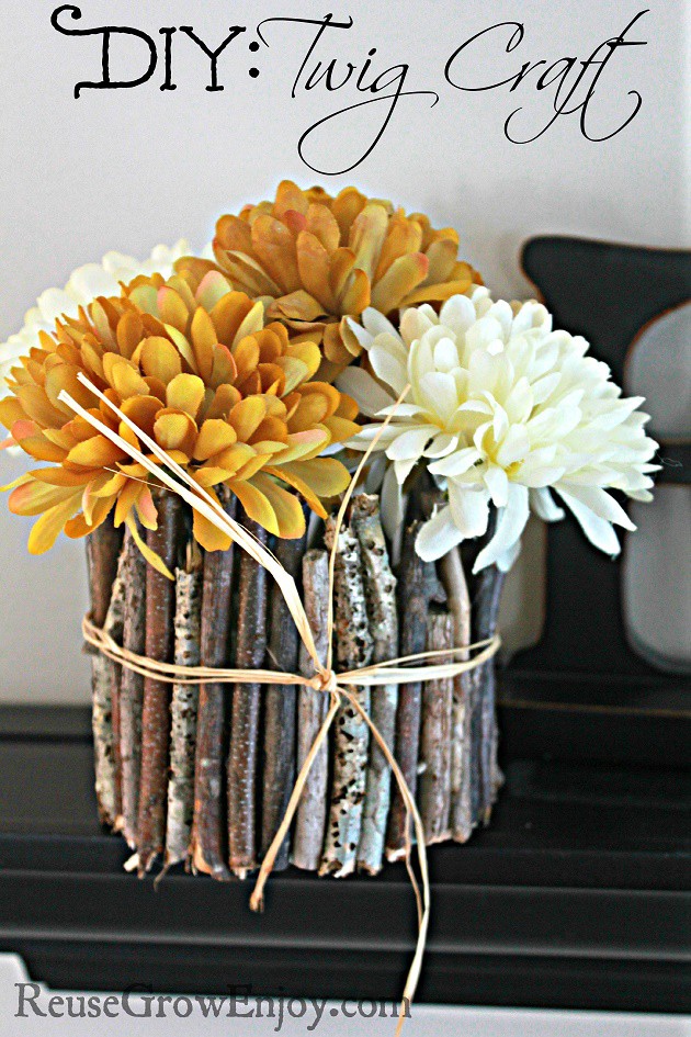 DIY: Twig Craft - It Is Easy And Pretty!