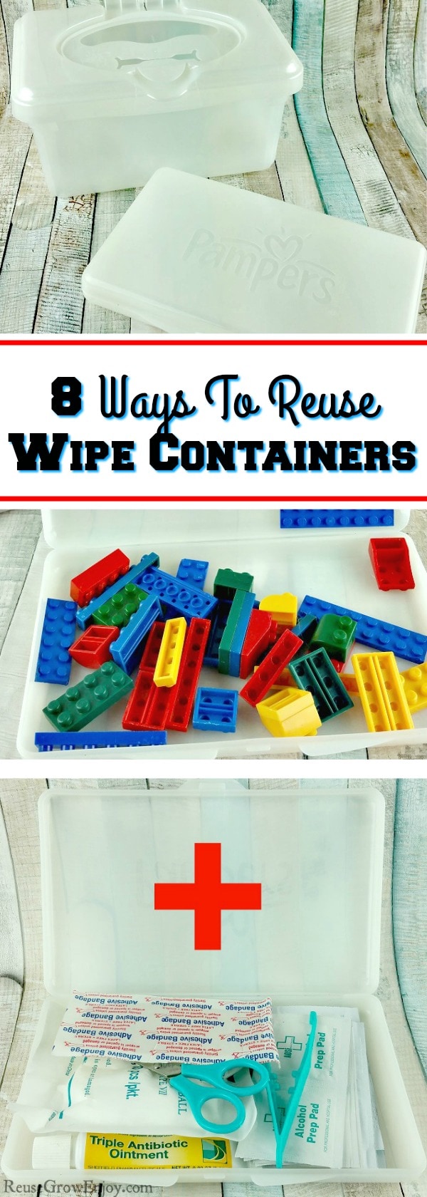Baby wipe containers are a handy little plastic box that you can repurpose in so many different ways. I am going to share 8 ways to reuse wipe containers.