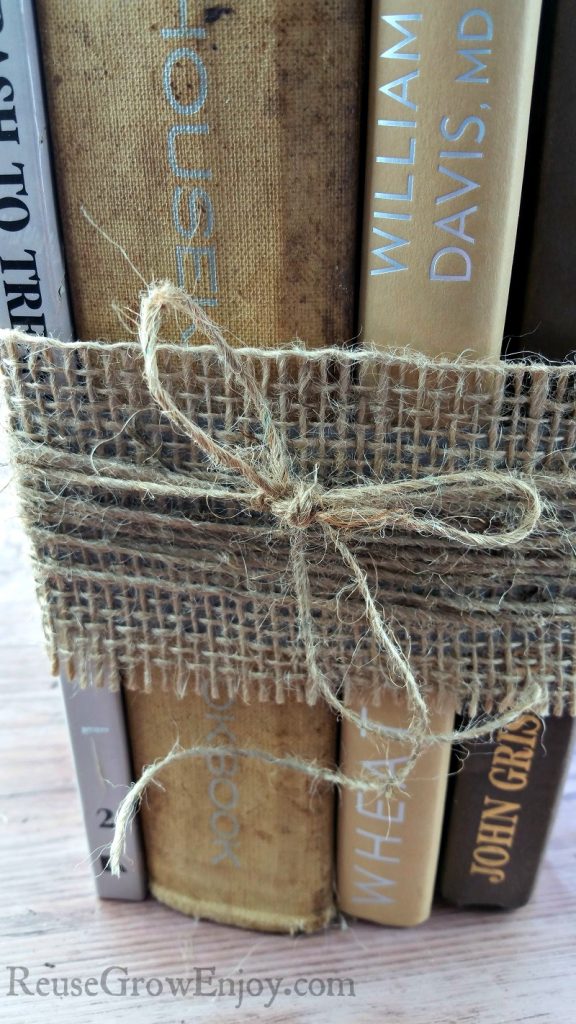 DIY Knife Holder Made From Upcycled Books