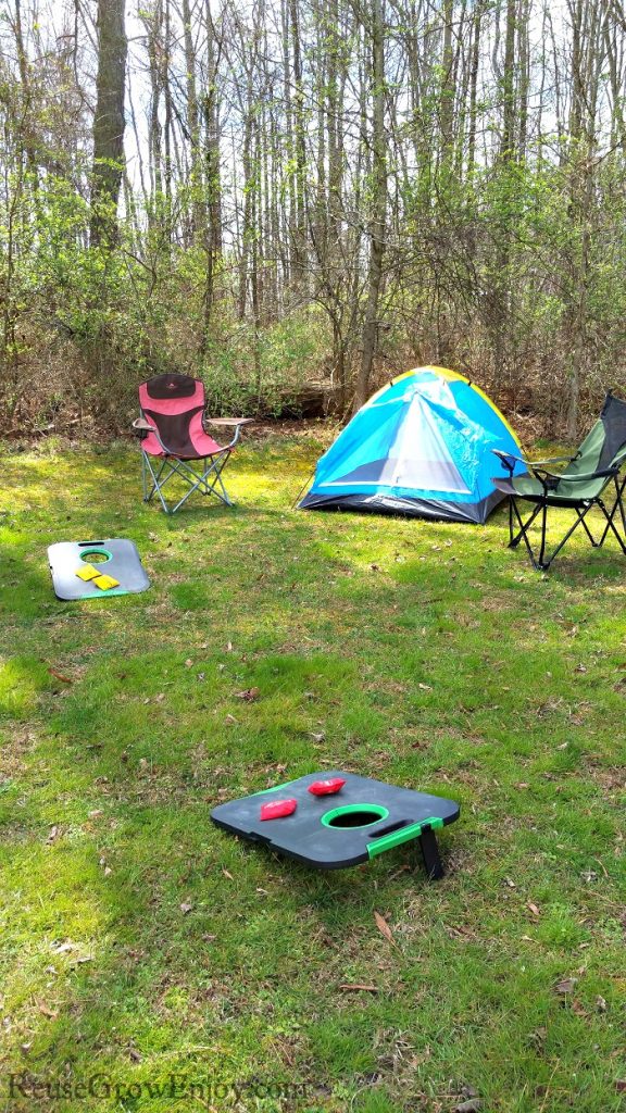 Backyard Camping Fun For The Whole Family - Reuse Grow Enjoy