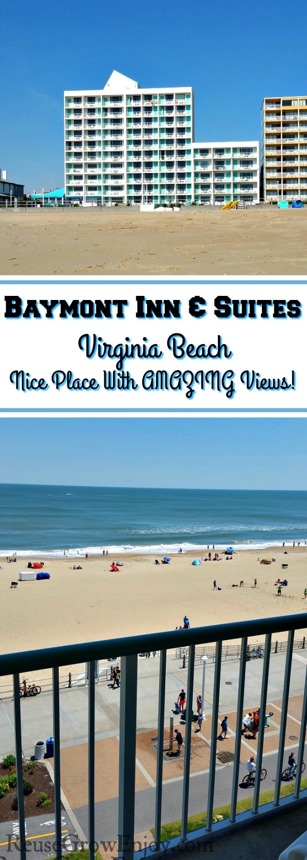 Thinking of taking a trip to Virginia Beach? We love to stay at Baymont Inn & Suites! It is a nice place with AMAZING views!