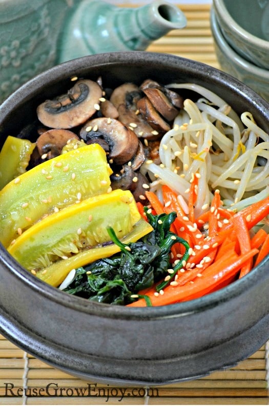 Looking for a new recipe to try with all your fresh produce? Check out this easy and yummy Bibimbap Recipe!