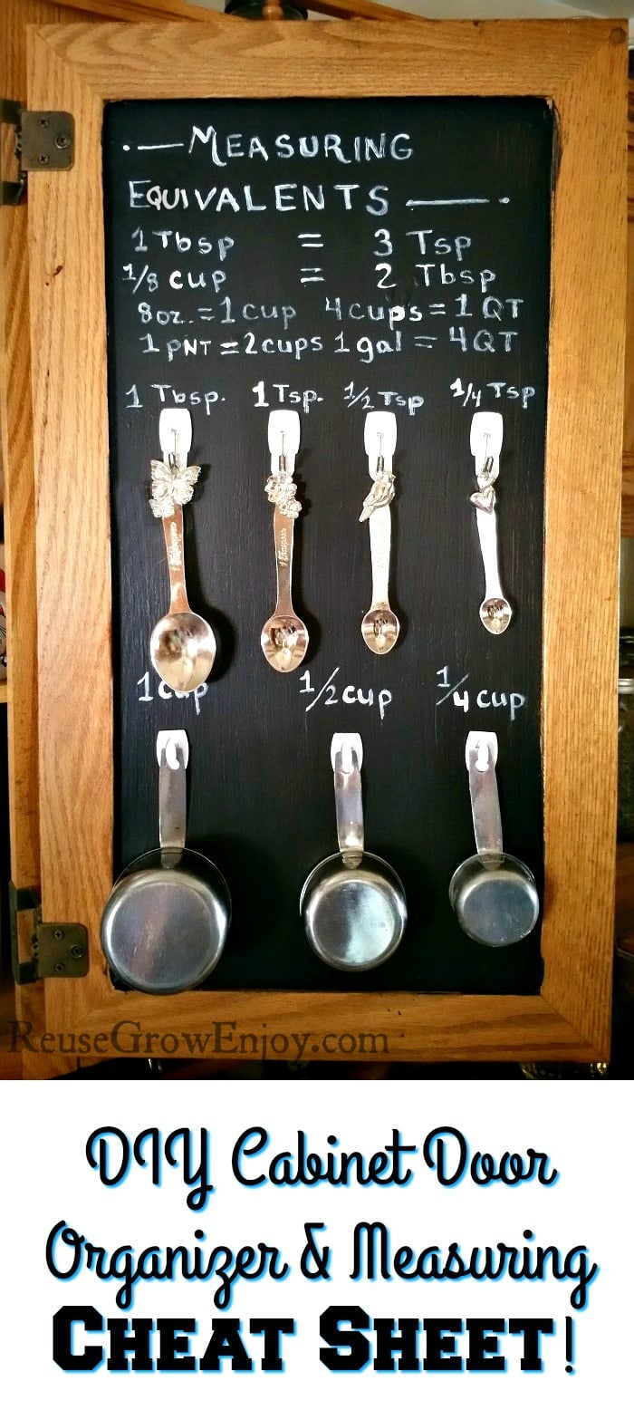 Hubby hung my All Clad measuring cups inside the pantry door! No more  digging for the right size! : r/Baking