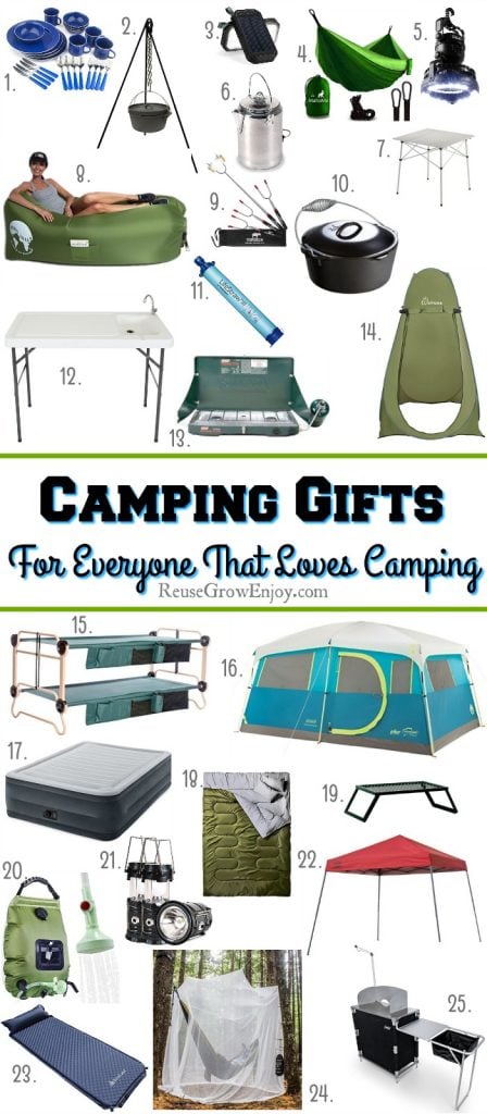 Camping Gifts - Gift Ideas For Everyone That Loves Camping