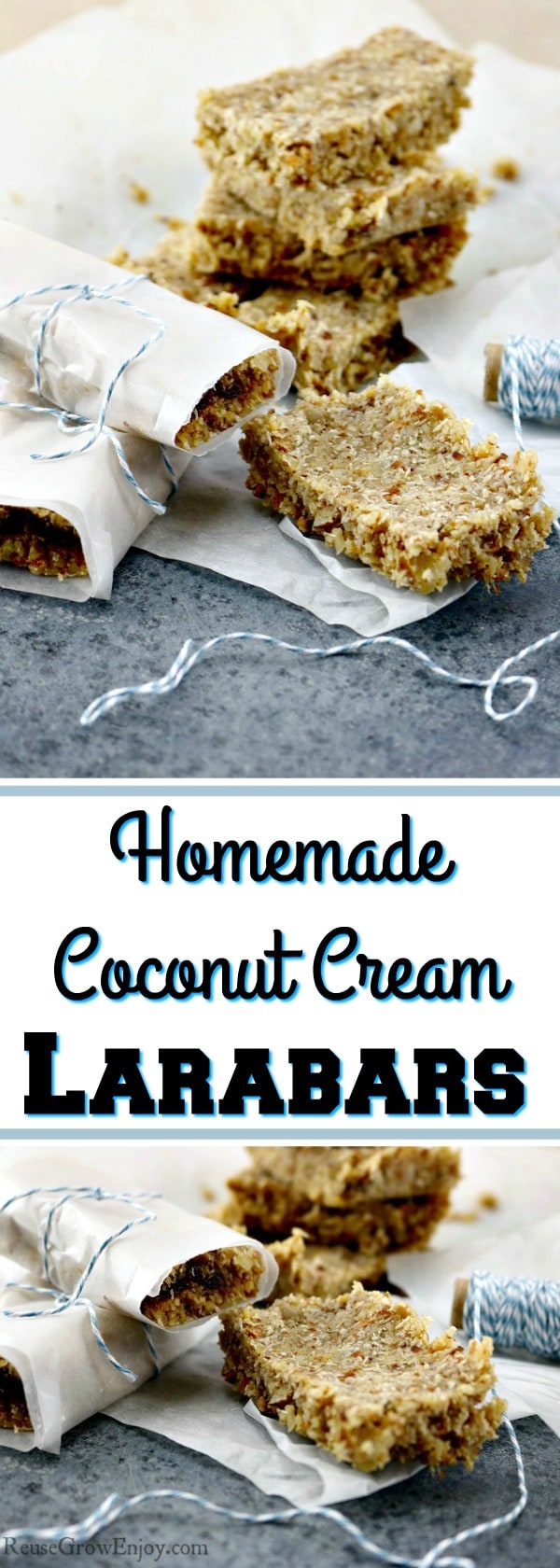 Do you enjoy LaraBars? I know I sure do! You can make them yourself much cheaper! Check out this Homemade Coconut Cream Mock Larabars Recipe! It is Paleo & Gluten Free.
