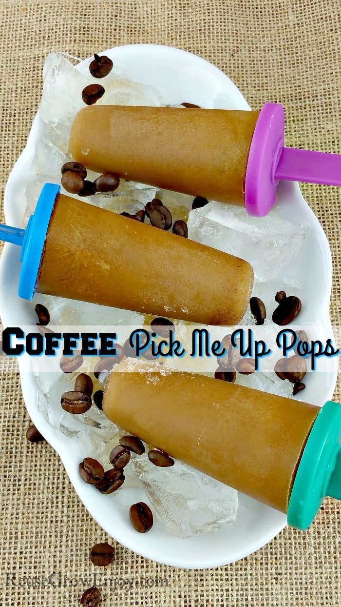 Coffee Popsicle Pick Me Up Pops