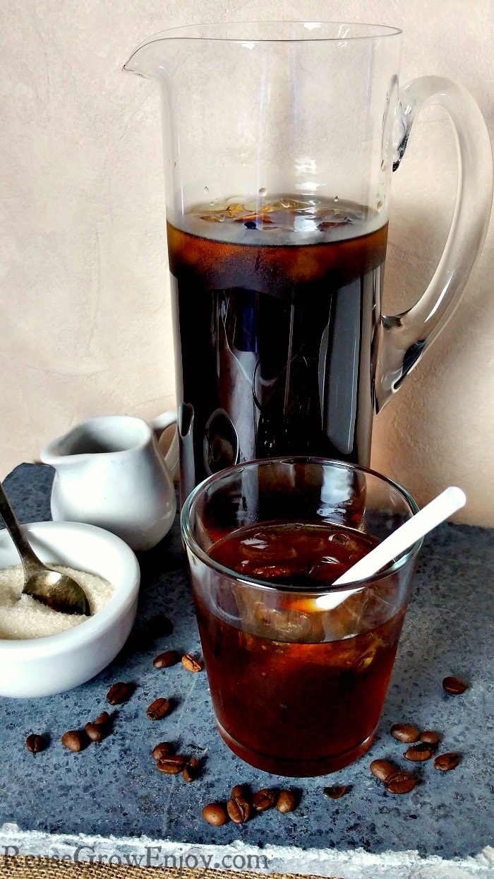 Sick of having bad tasting or watered down coffee? I will show you how to cold brew coffee so you have a great cup every time! So easy you can even do it when camping!