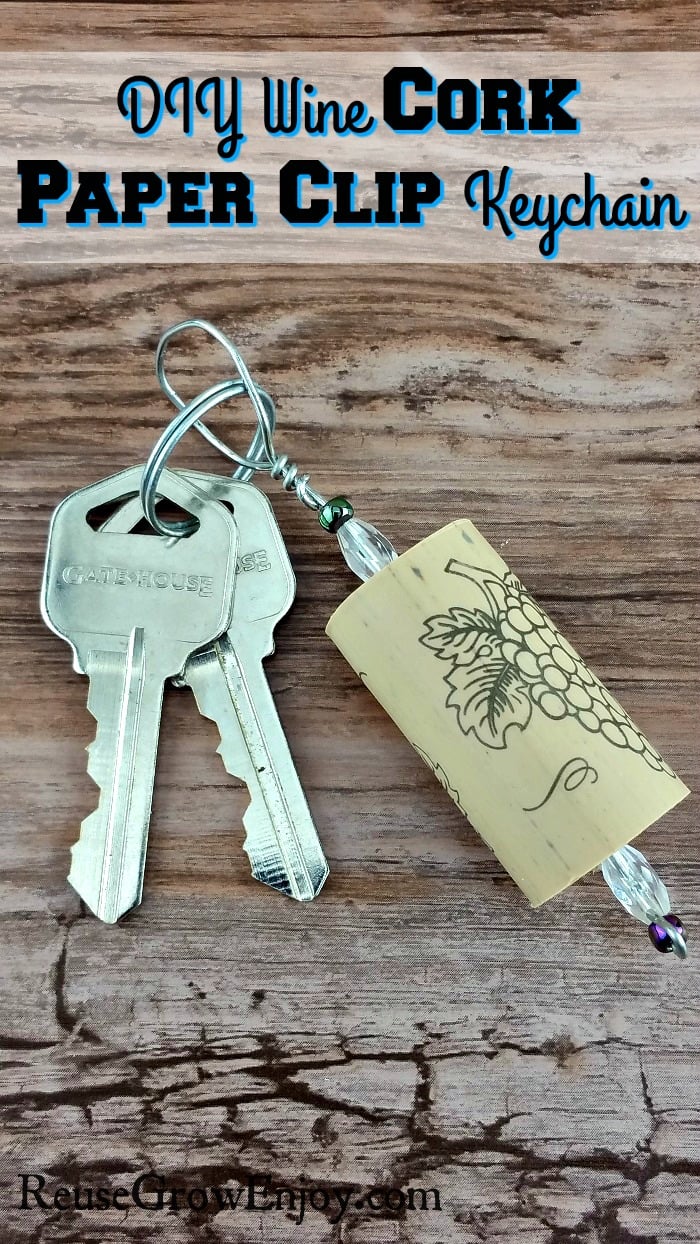 Cork Craft - DIY Wine Cork Keychain