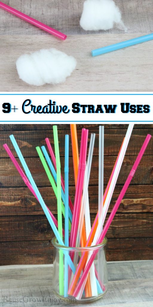 Recycle Straws 9+ Ways With These Creative Straw Uses Reuse Grow Enjoy