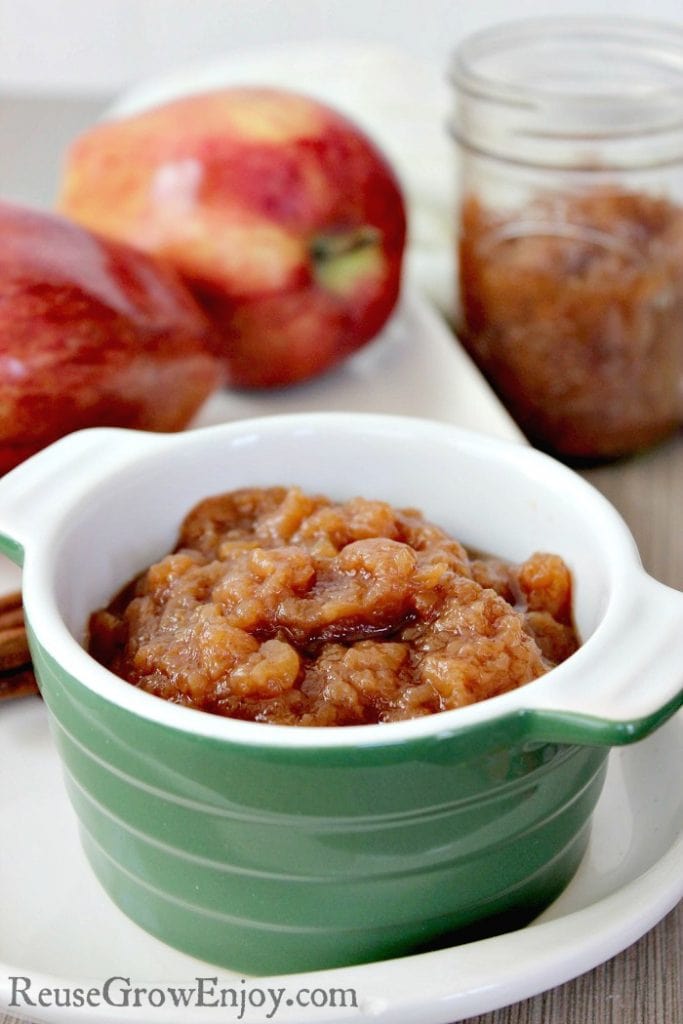 Crock Pot Applesauce Easy Applesauce Recipe Reuse Grow Enjoy