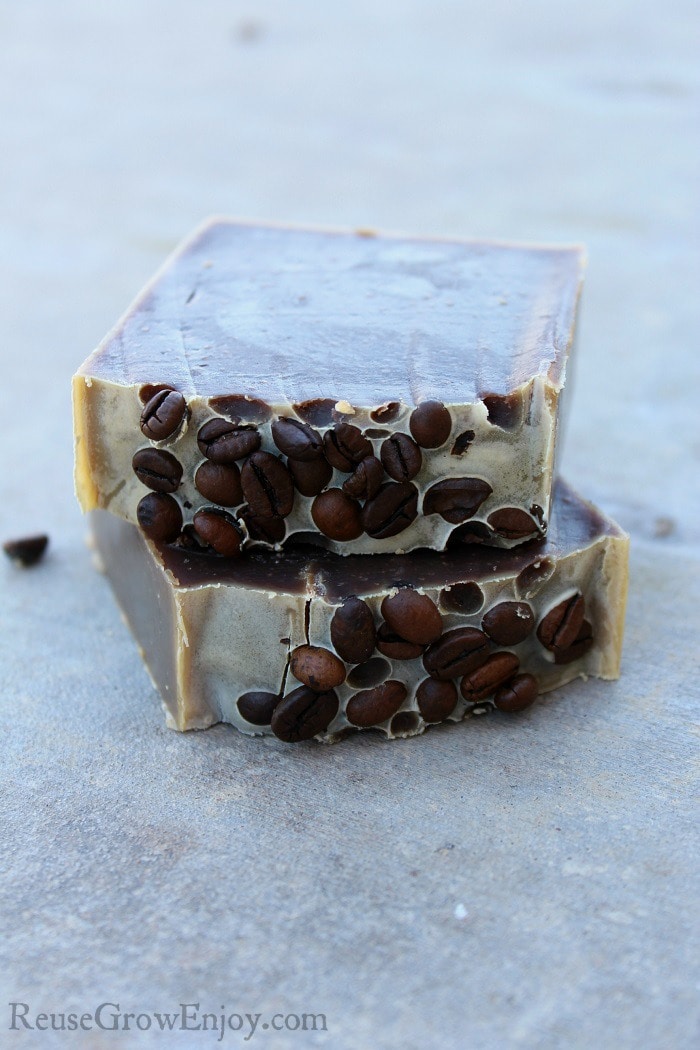 DIY Cold Processed Coffee Soap - Reuse Grow Enjoy