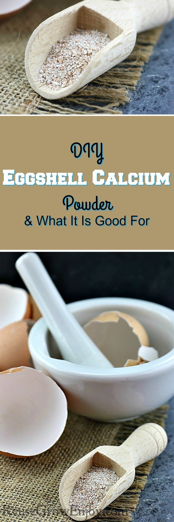 Need to add calcium to your diet? Check out this DIY Eggshell Calcium Powder & What It Is Good For!