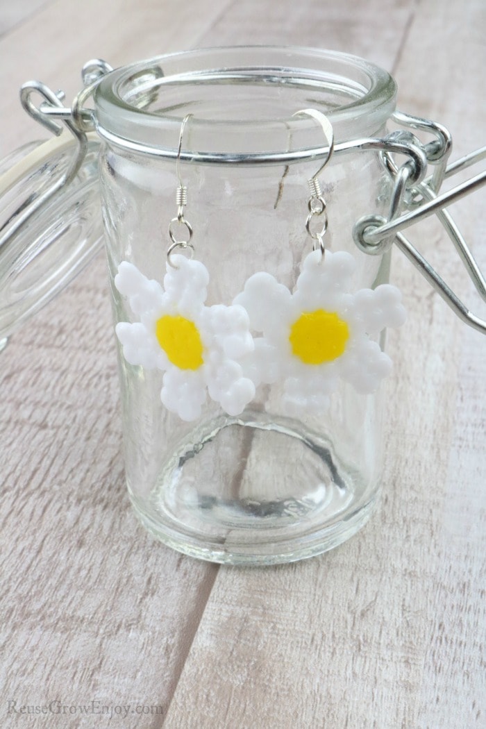 DIY Perler Bead Earrings