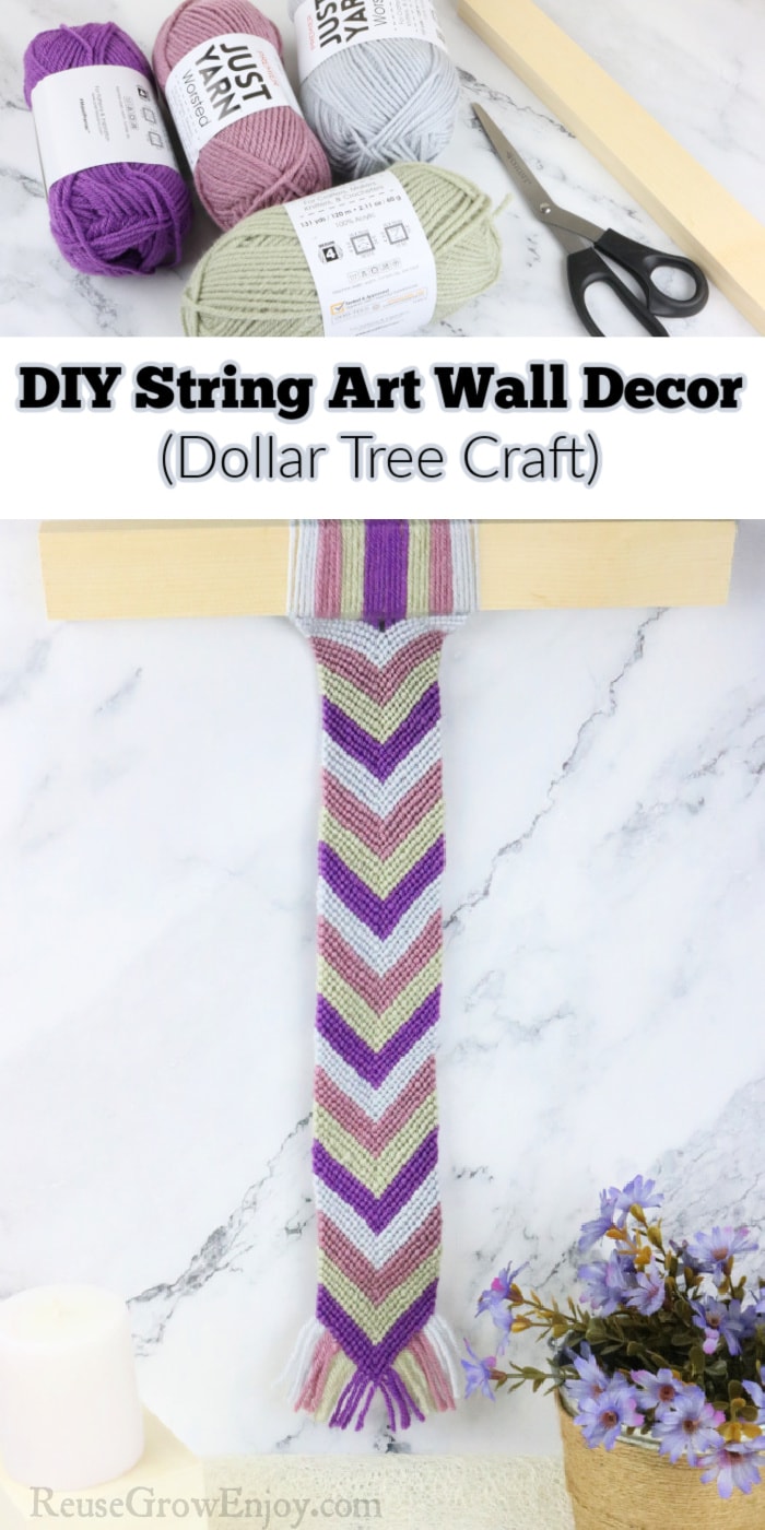 DIY Yarn Art Wall Hangings