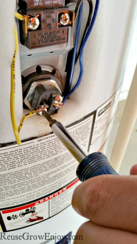 DIY Water Heater Repair How To Change Heating Elements Reuse Grow Enjoy