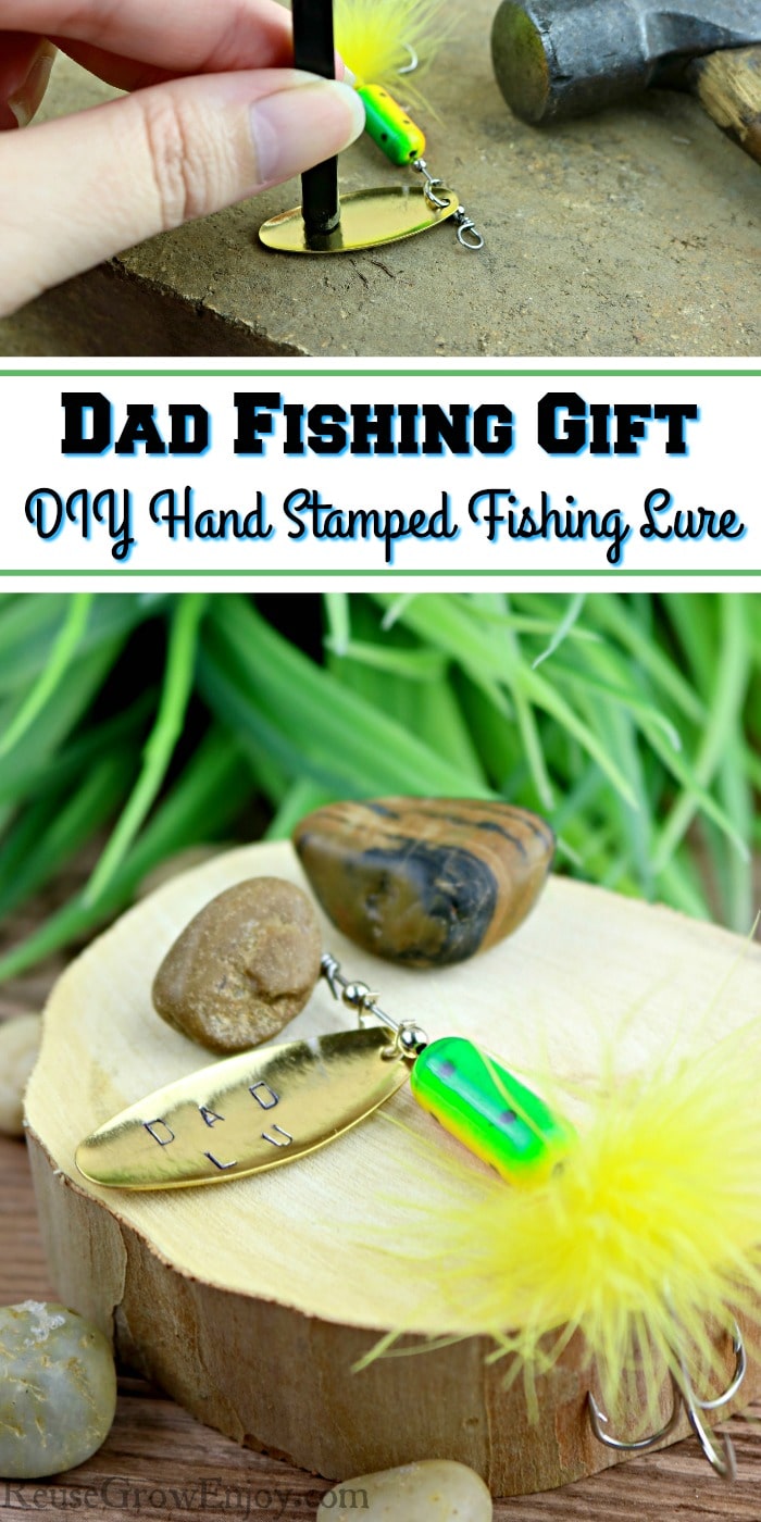 Fishing You a Happy Father's Day Fishing Lure - Baum Designs