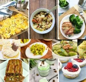 Collage of dirty lazy keto recipes