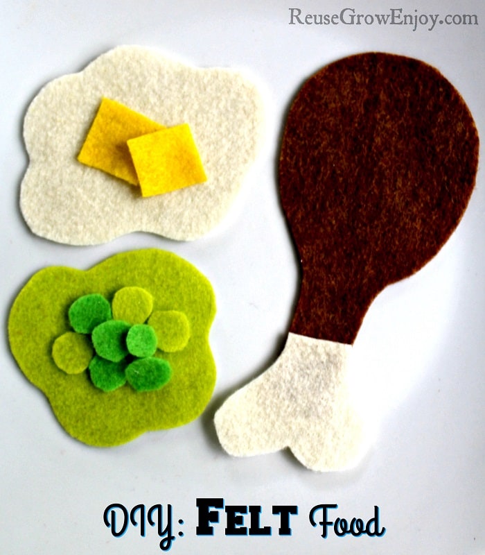 Felt Food Upright