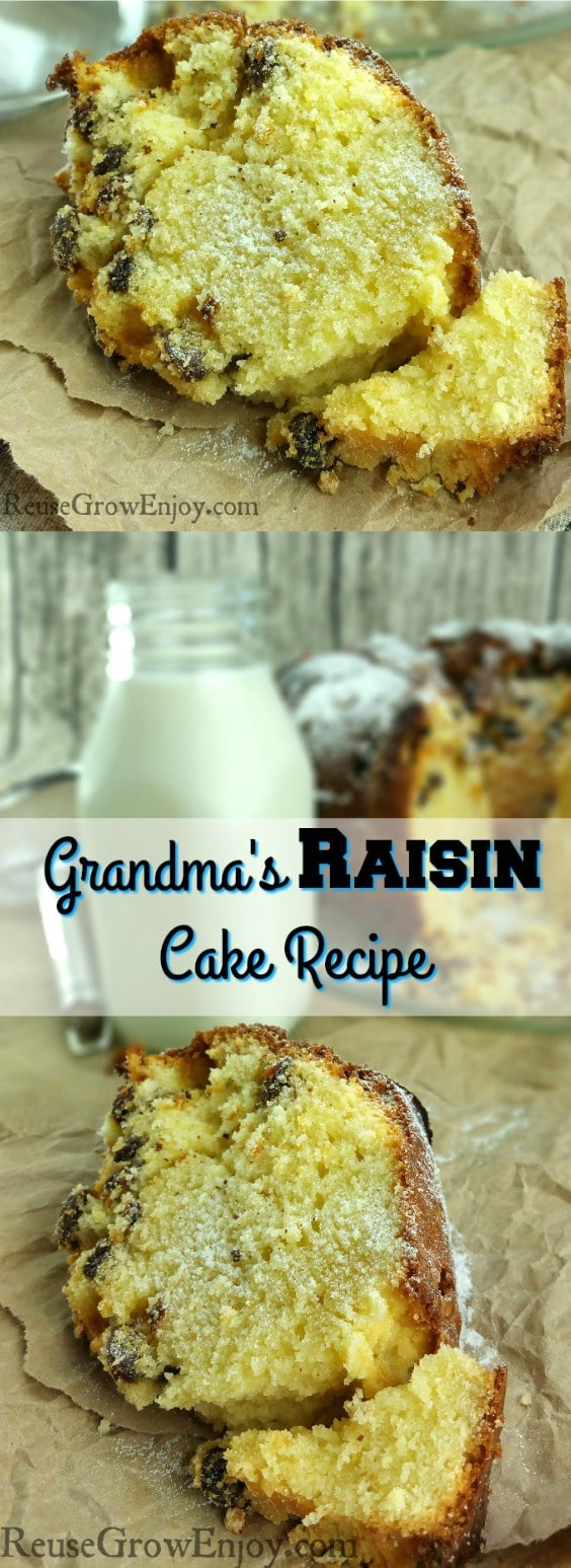 Grandma's Raisin Cake Recipe