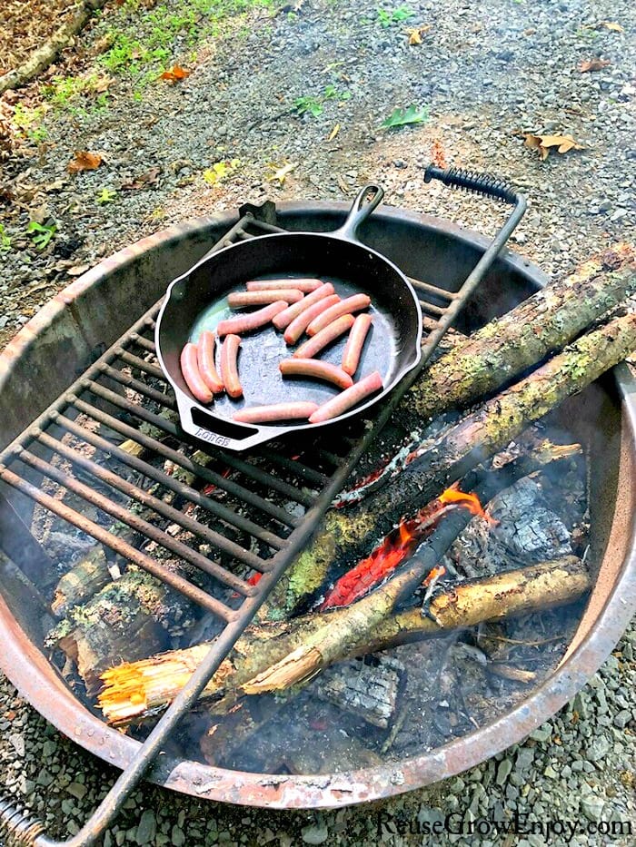 Thinking about going camping but not sure how to do over fire cooking? I am going to share some Camp Cooking Hacks On Over The Fire Cooking that might help!