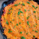 If you are looking for a new and healthy dinner option, check this out. It is a recipe for healthy skillet shepherd's pie!