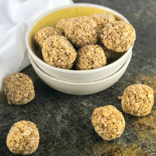 Homemade Banana Balls (Great Healthy Snack) - Reuse Grow Enjoy