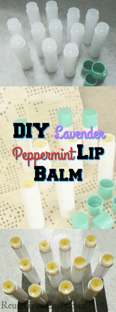 Lavender Peppermint Lip Balm - Reuse Grow Enjoy