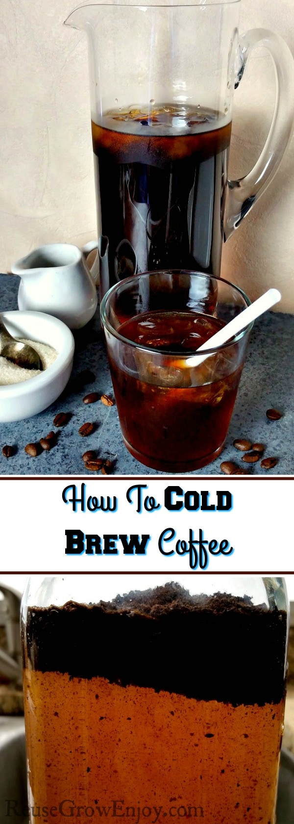 Sick of having bad tasting or watered down coffee? I will show you how to cold brew coffee so you have a great cup every time! So easy you can even do it when camping!