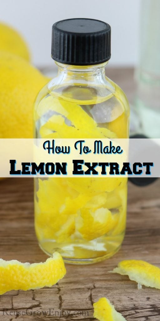 How To Make Lemon Extract