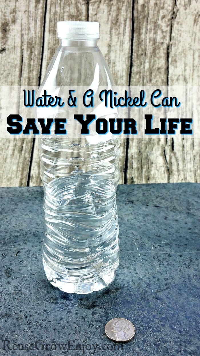 Did you know that something as simple as water and a nickel can save your life? Click over to Learn How Water And A Nickel Can Save Your Life. 