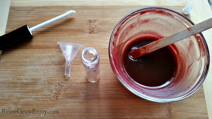 Making your own natural lip gloss is pretty easy to do!