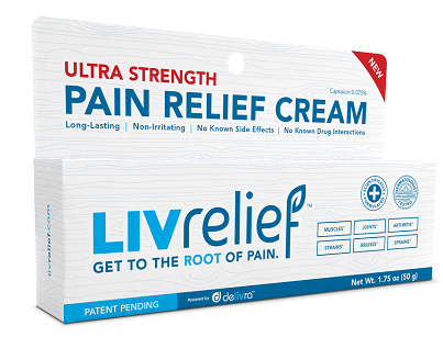LivRelief Cream Natural Pain Relief