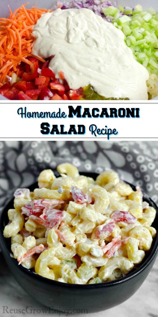 Homemade Macaroni Salad Recipe