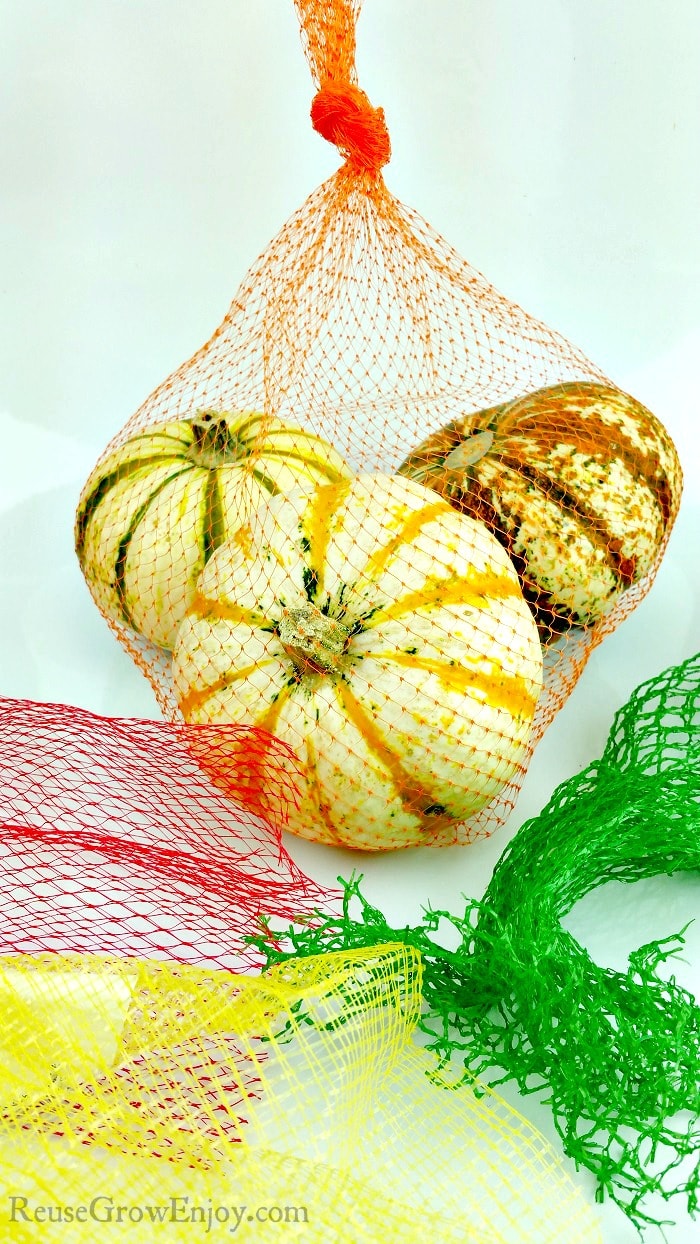 Orange net online bags