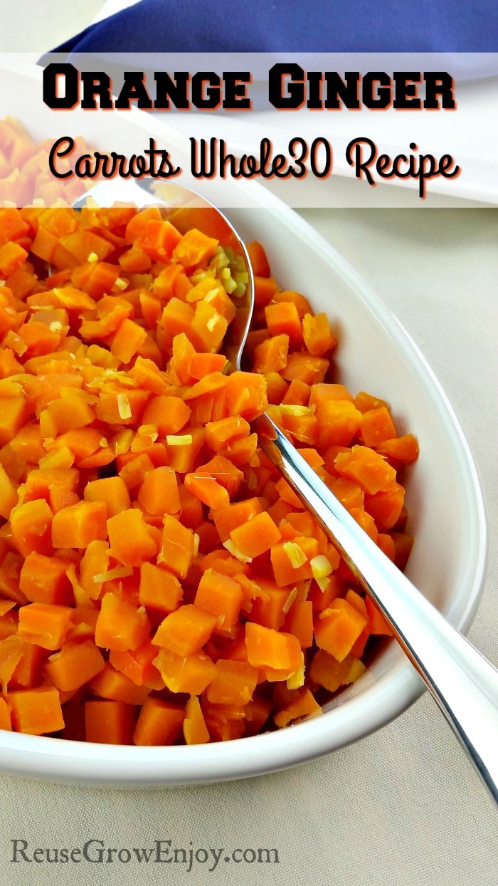 Orange Ginger Carrot Recipe - Whole30 Recipe