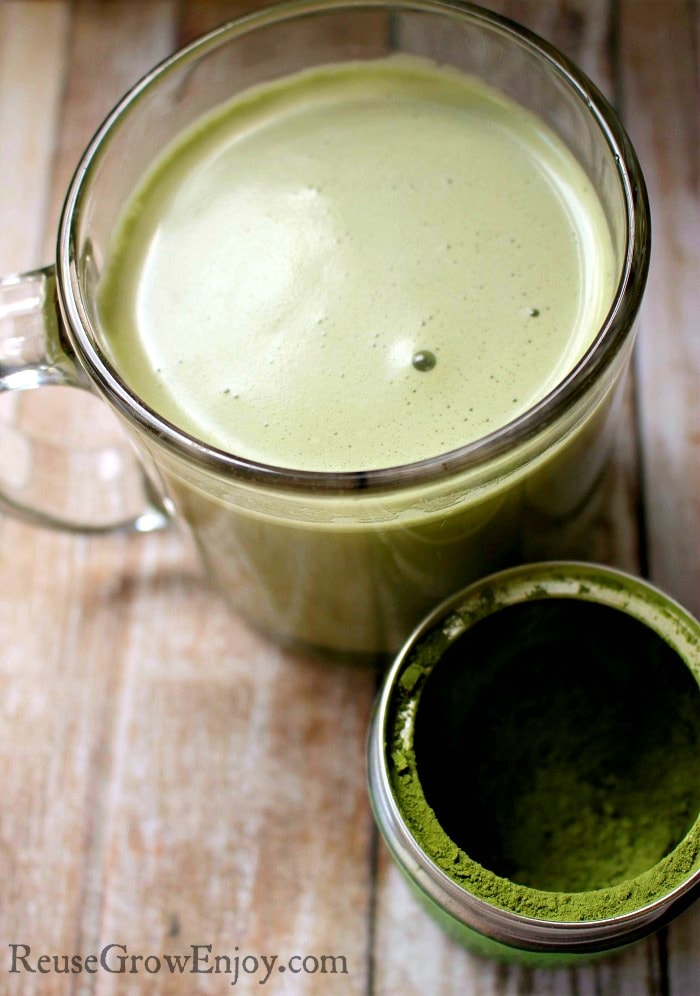 If you are doing the Paleo diet or just eating dairy free you can still enjoy a good latte! I am going to share with you a recipe for Paleo Matcha Tea Latte!