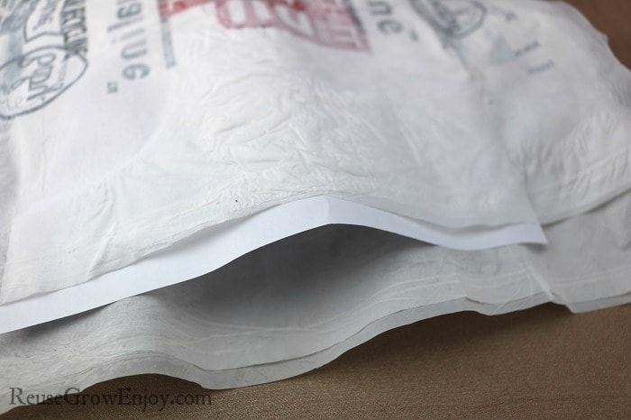 DIY Fused Plastic Bag Made Into Mailer - With Video - Reuse Grow Enjoy