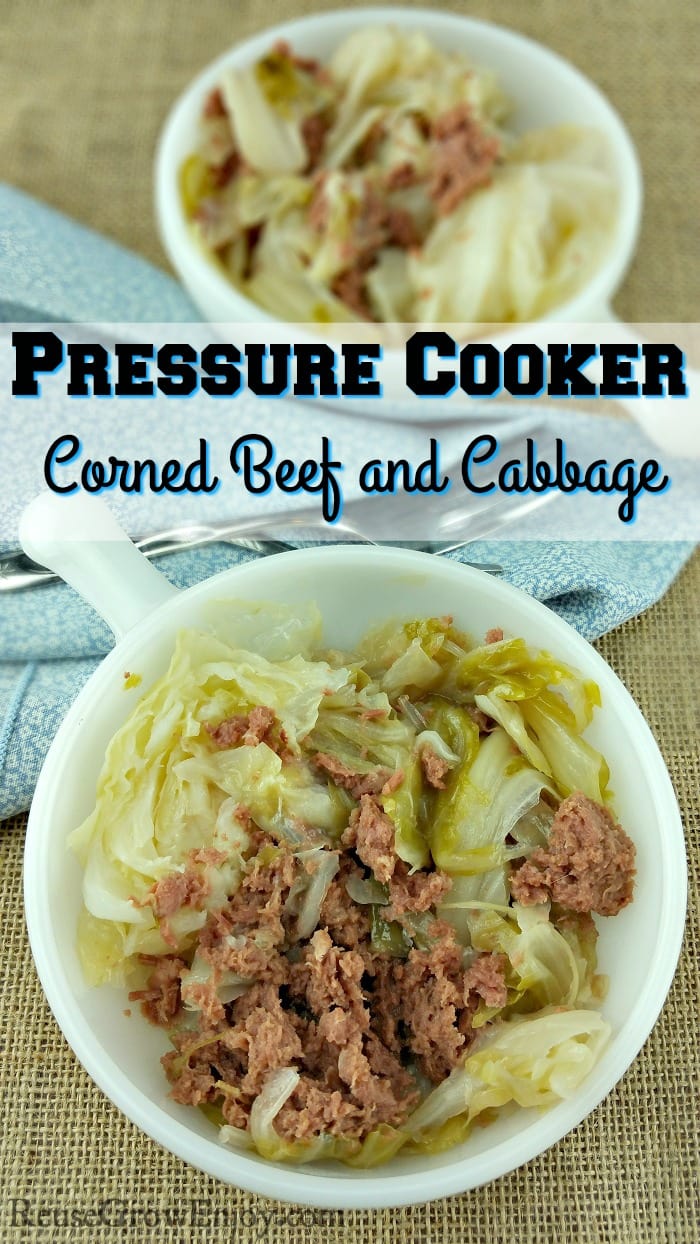 Looking for a good and easy corned beef and cabbage recipe? Check out my Pressure Cooker Corned Beef and Cabbage Recipe! It is super easy to make and oh so good! 