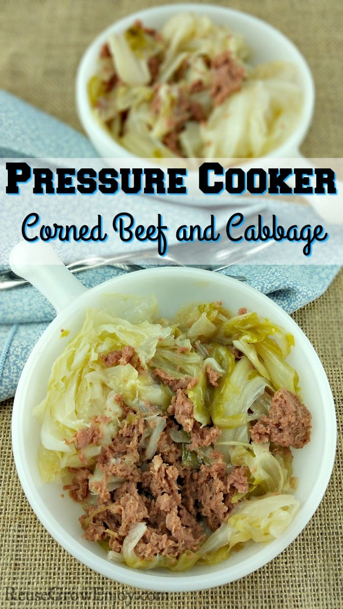 Pressure Cooker Corned Beef and Cabbage Recipe