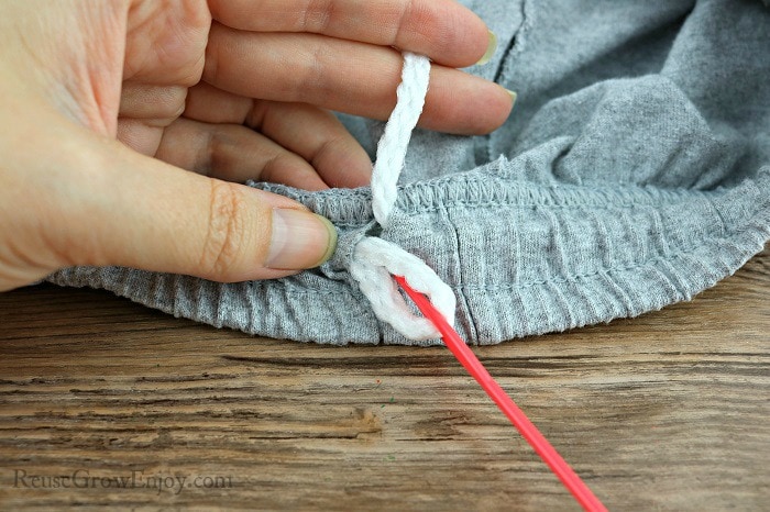 How To Thread Drawstring In Just Minutes - Reuse Grow Enjoy