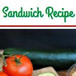 Looking for ways to eat a little more healthy? Check out this super easy to make Veggie Sandwich Recipe!