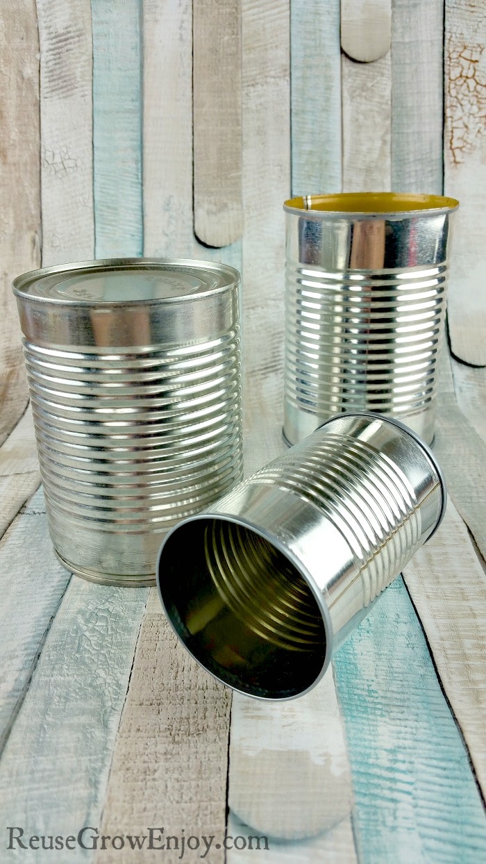 Easy Repurpose Ideas - Empty Coffee Canisters