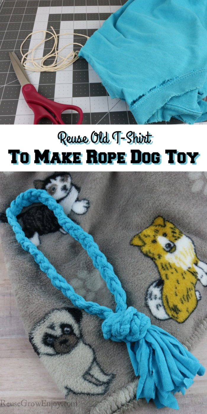 5 Different DIY No-Sew T-Shirt Dog Toys - Sew Historically