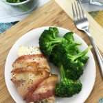 Are you on a low carb or Keto diet? If you are looking for a delicious recipe, check out this easy Spinach & Cream Cheese Keto Bacon Wrapped Chicken Recipe!