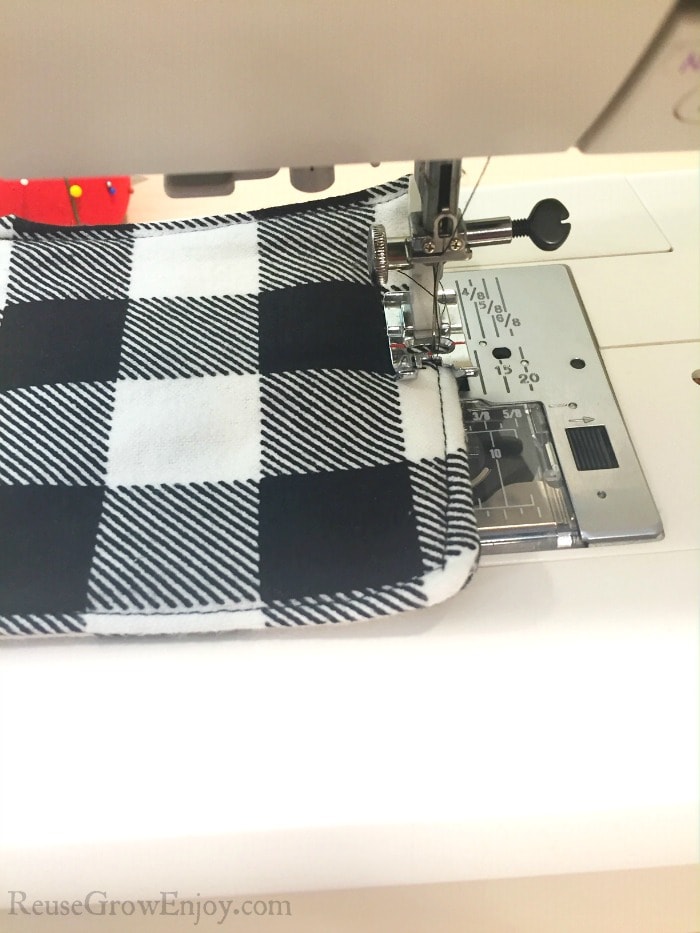 Flip inside right and stitch closed