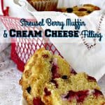 Have a lot of berries? This is a must try recipe! Super yummy and easy to make. It is a Streusel Berry Muffin With Cream Cheese Filling Recipe.