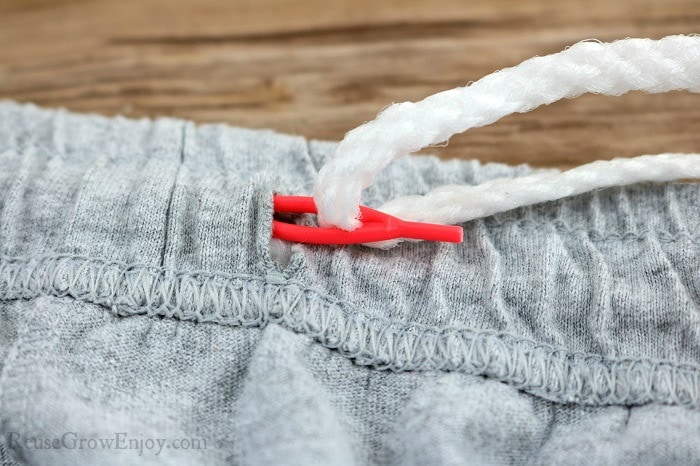 How to Rethread a Drawstring in Less Than 60 Seconds